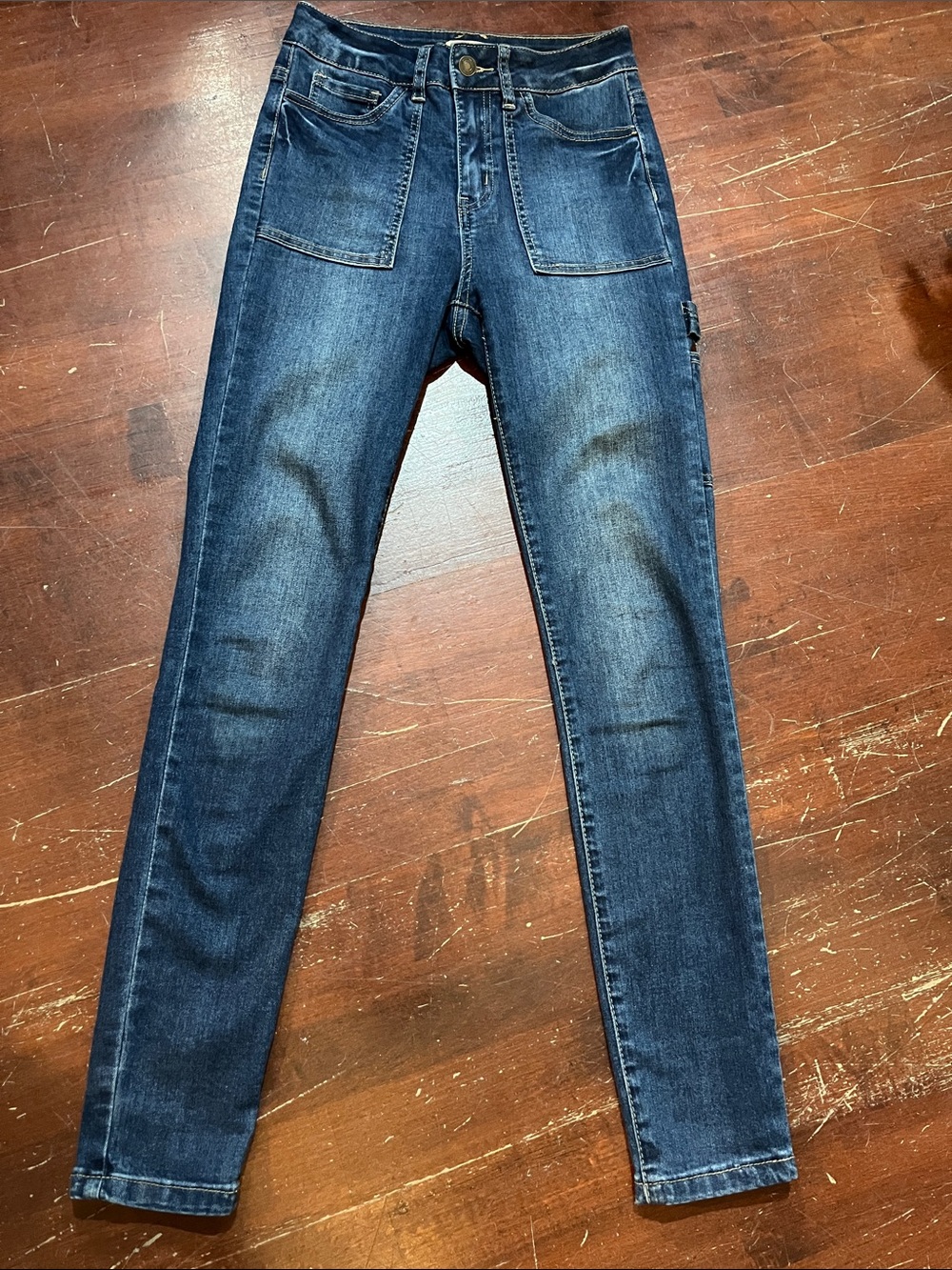 Sky and Sparrow Dark Indigo Skinny Jeans